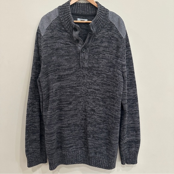 Method XXL grey button up sweater - Picture 3 of 7